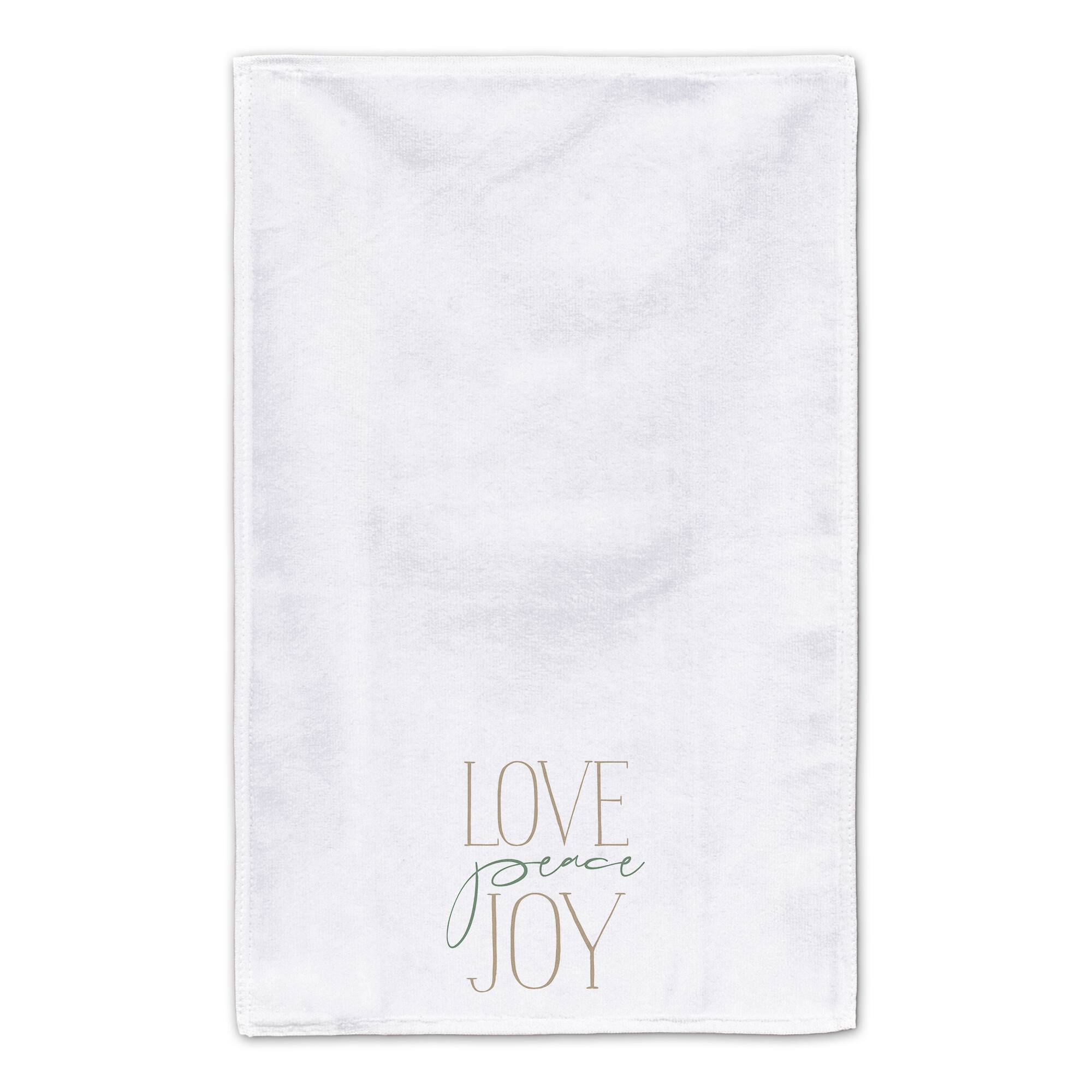 Love, Peace & Joy Tea Towel Set